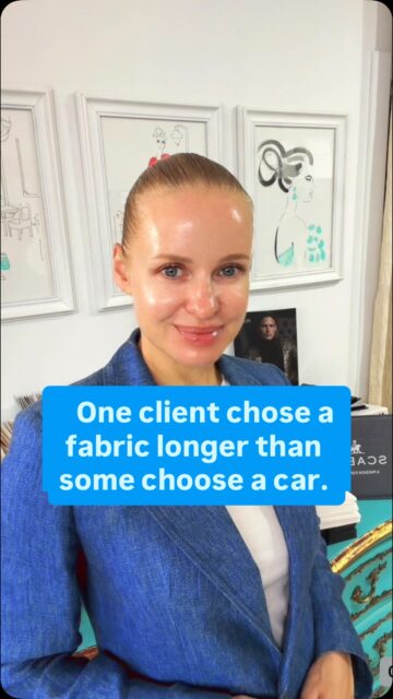 Why do some men spend months choosing a single fabric?
Because they’re not looking for the perfect suit.
I once had a client who spent nearly four months selecting a fabric. Not because he couldn’t decide, but because he was comparing.
How it paired with his favorite watch.
How it looked alongside the shoes he had worn for years.
How the color changed in the morning light, at midday, and in the evening.
How naturally it belonged in the atmosphere of his office.
That’s when I realized: for some people, a suit is never just clothing.
It’s an extension of their character, their habits, and their way of life.
When someone chooses with intention, they’re not buying fabric.
They’re choosing how they want to present themselves every single day.
If you believe true style begins with the details, you’re in the right place.
Follow for more insights into the world of premium fabrics, and feel free to leave your questions in the comments or send me a DM.
😇I’ll be happy to help you find the fabric that truly reflects you.
Kristina with ❣️