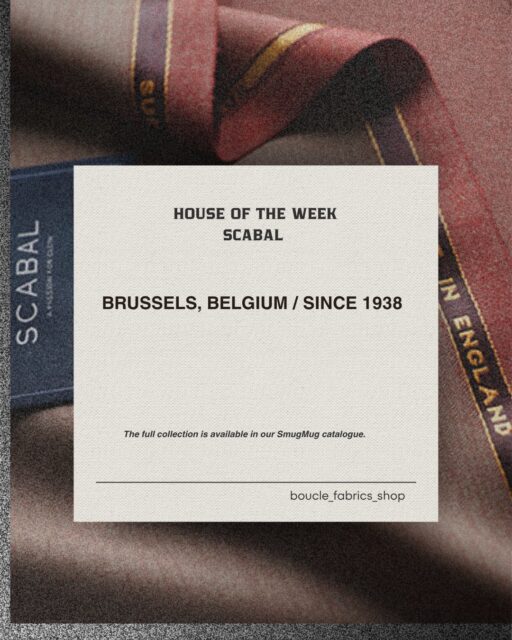 HOUSE OF THE WEEK 🤍
SCABAL
Often called the “unicorn” of menswear — both a mill and a merchant in one house. Founded in 1938 in Brussels by Belgian entrepreneur Otto Hertz, woven at their own mill in Huddersfield, with a weaving history dating back to 1539.
Scabal invented the fabric bunch — the sample book every tailor relies on today. They also dressed Marlon Brando in The Godfather and Robert De Niro in Casino.
A rare combination: English weaving substance and European fashion-house elegance.
Interested in this cloth — write to us in Direct 🤍
—————————————————————————-
#bukle_fabrics_shop #scabal